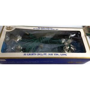 Vintage Sears The Italian Collection 35 Miniature Light Set